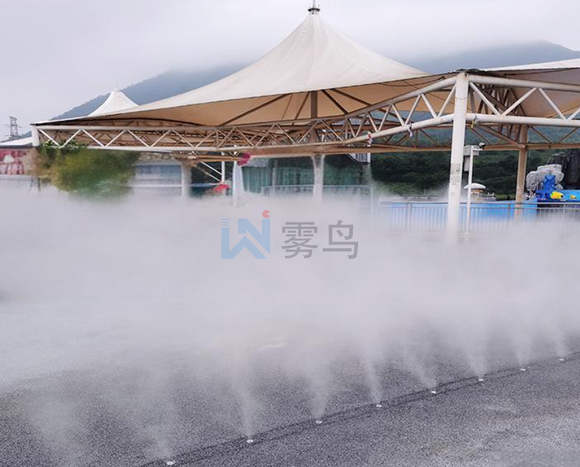 北京公園的夏日秘密武器 —— 噴霧降溫系統(tǒng)?，北京噴霧降溫廠(chǎng)家